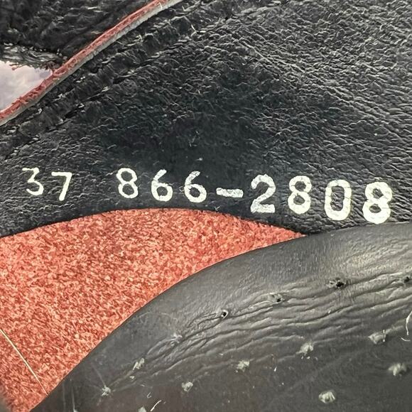 Dansko Women’s Red Merrie Red Leather Mary Jane’s Size 37 US 6.5/7 - Picture 10 of 10